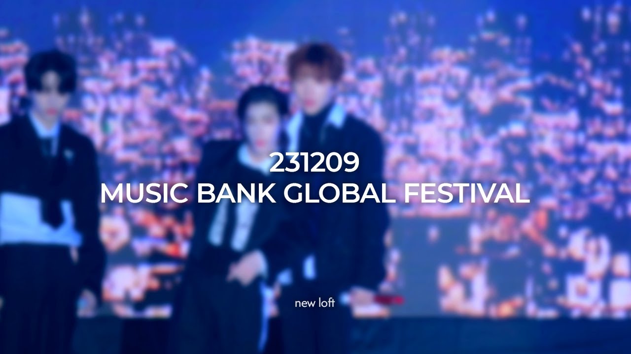 231209 뮤직뱅크 글로벌 페스티벌 - Intro+뭣같아+One and Only 보이넥스트도어 운학 직캠 BOYNEXTDOOR WOONHAK fancam