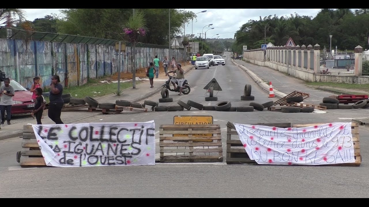 Semaine de mouvement social à Saint-Laurent-du-Maroni