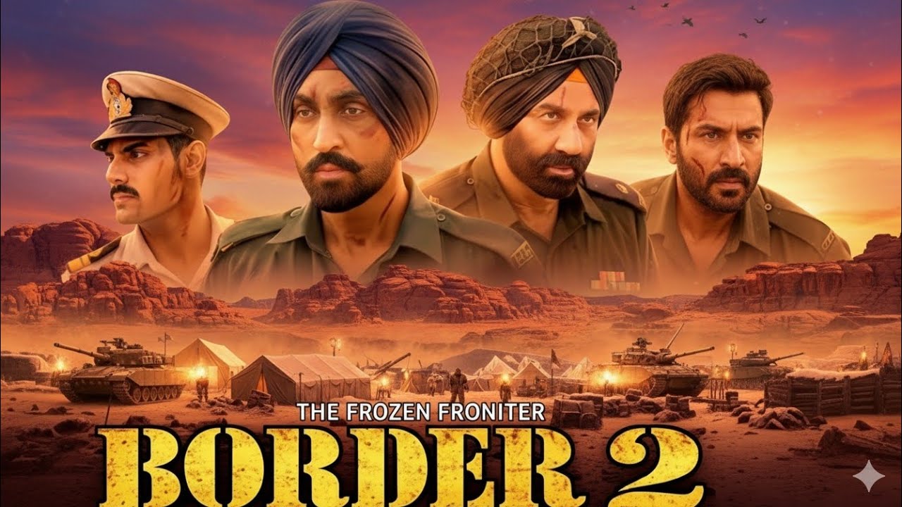 Border 2 Full Movie | Sunny Deol, Varun Dhawan, Diljit Dosanjh | Facts & Review