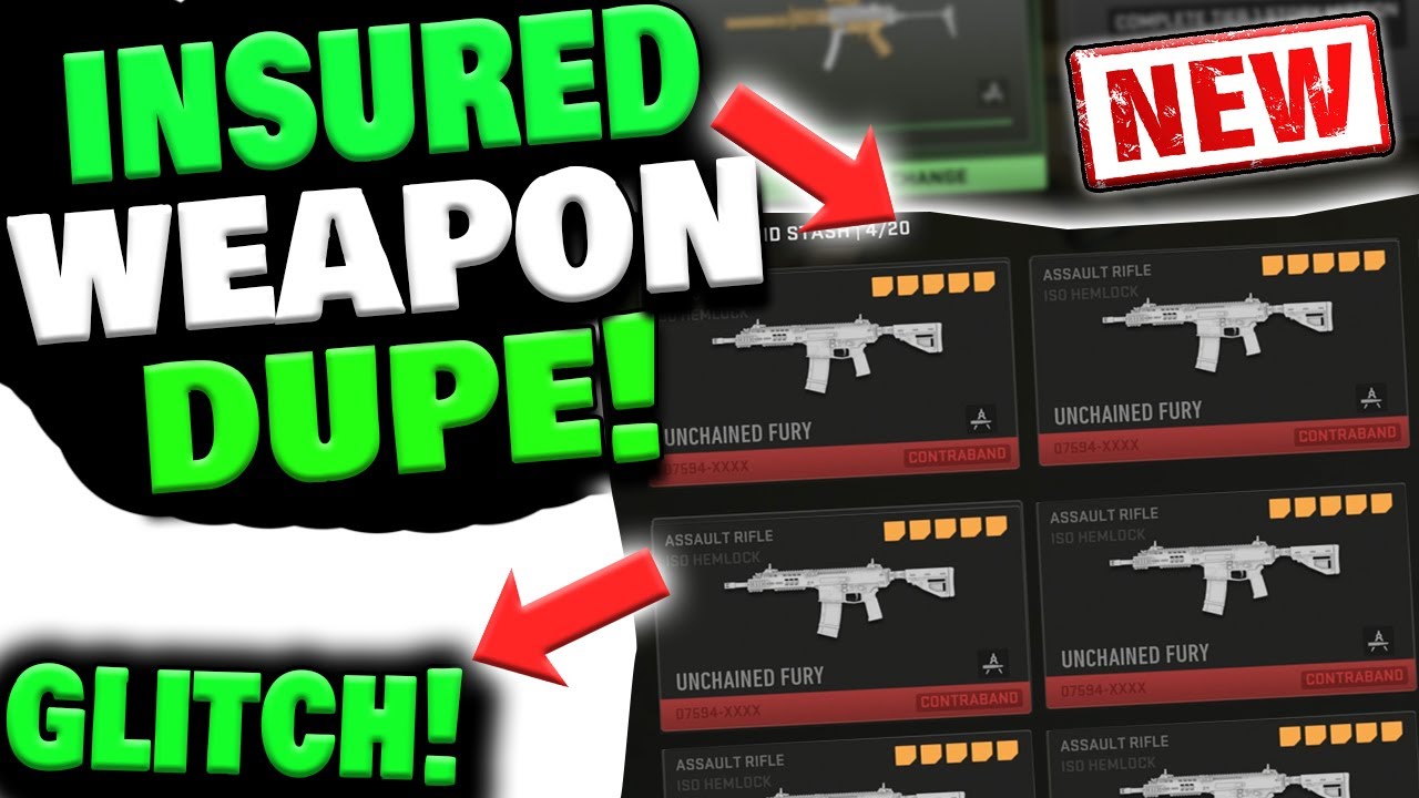 INSURED WEAPON DUPE GLITCH IN DMZ! DMZ UNLIMITED INSURED WEAPON GLITCH! [DMZ GLITCH]