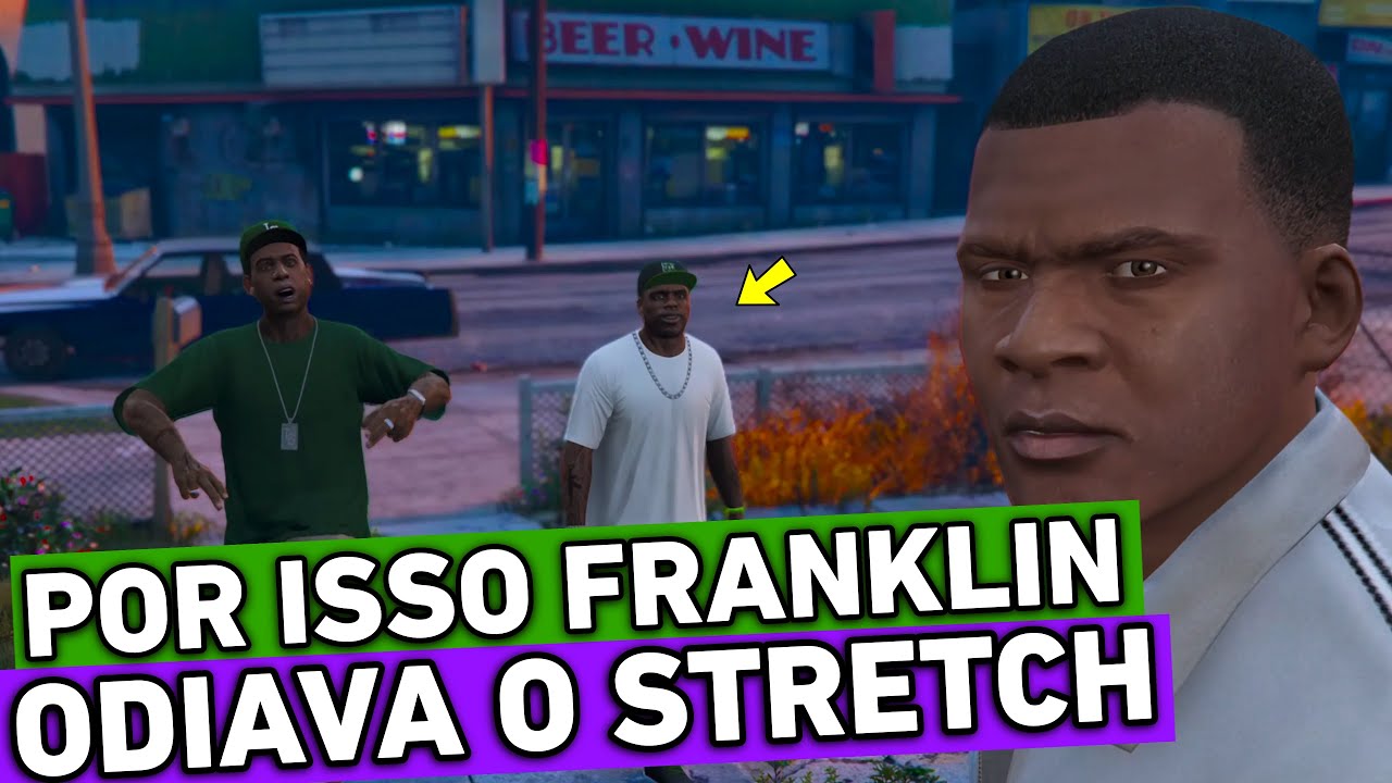 O que REALMENTE aconteceu com Franklin Clinton antes de GTA 5 em 2013? - O Passado completo!