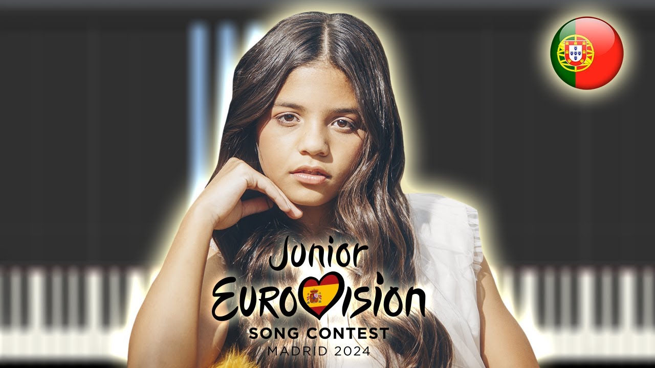 Victoria Nicole - Esperança - 🇵🇹 Portugal - Junior Eurovision 2024 | Piano / Partitura / MIDI