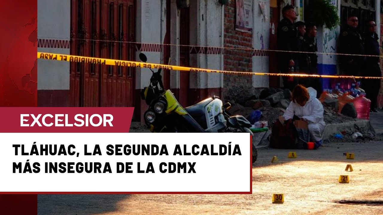 Aumentan inseguridad y delincuencia en Tl&aacute;huac, CDMX