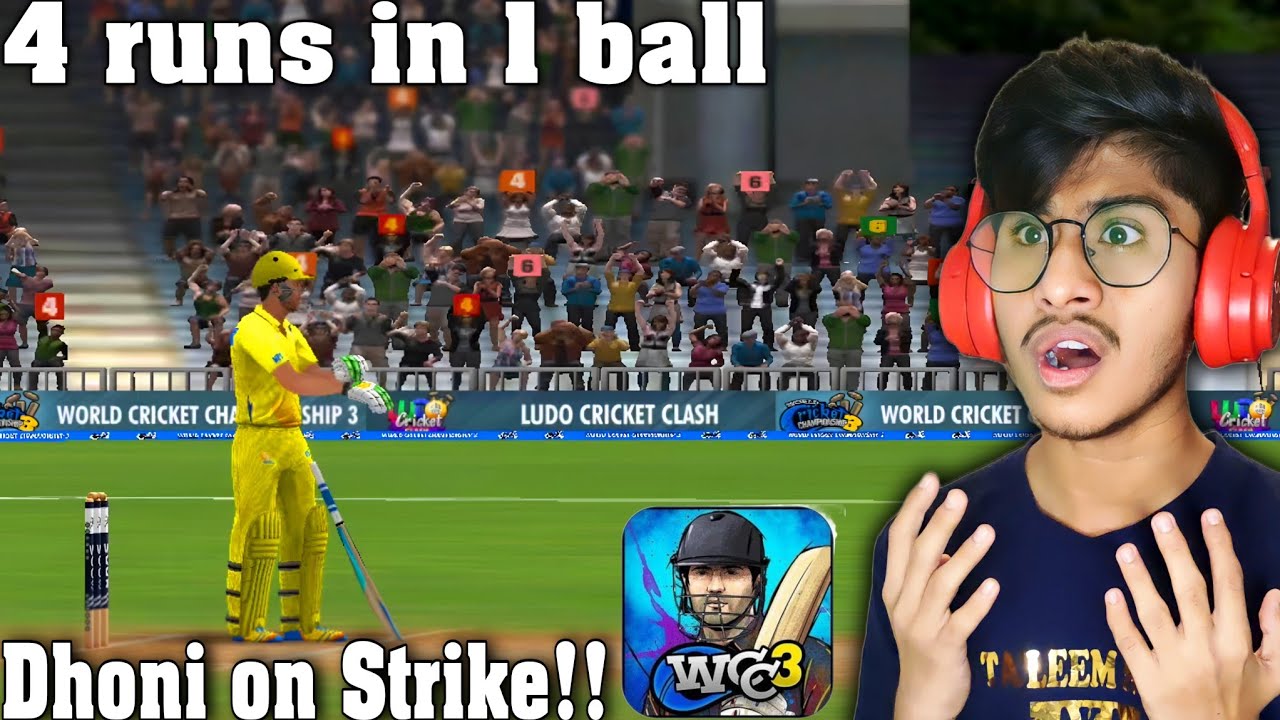 Can Dhoni Hit Boundary [CSK vs RCB] 😱