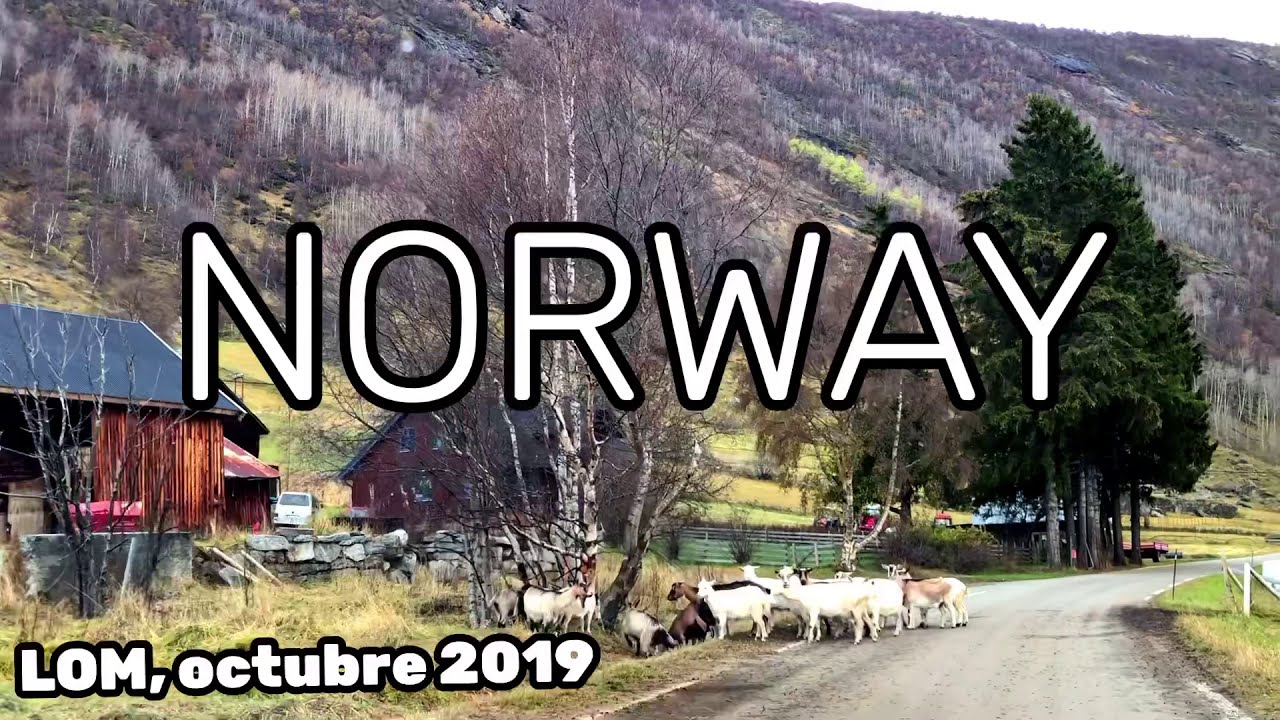 Norway | Driving to the countryside of Norway | Vågå and Lom | Beautiful Villages