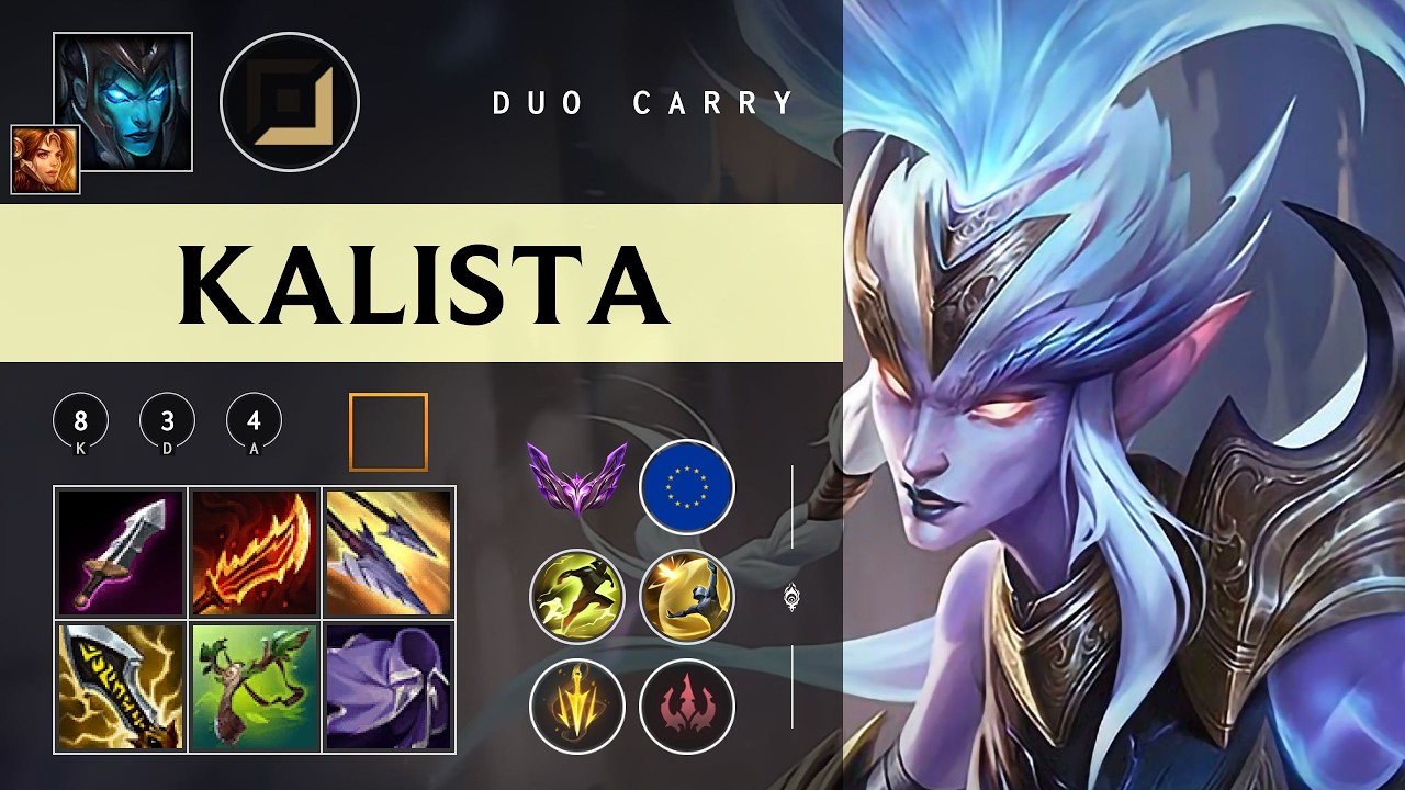 Kalista ADC vs Seraphine - EUW Master Patch 26.03