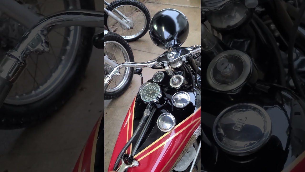 1937 Indian Chief 47ci Suicide Shifter