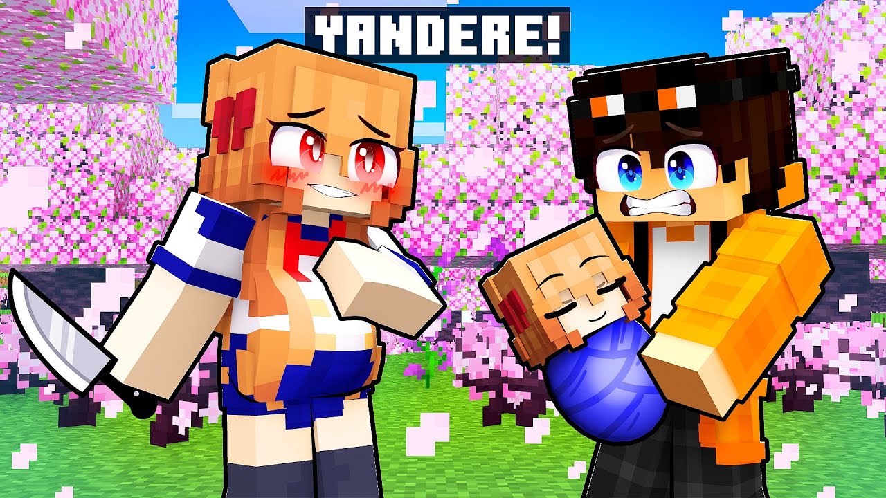GAROTA YANDERE está GRÁVIDA no Minecraft!