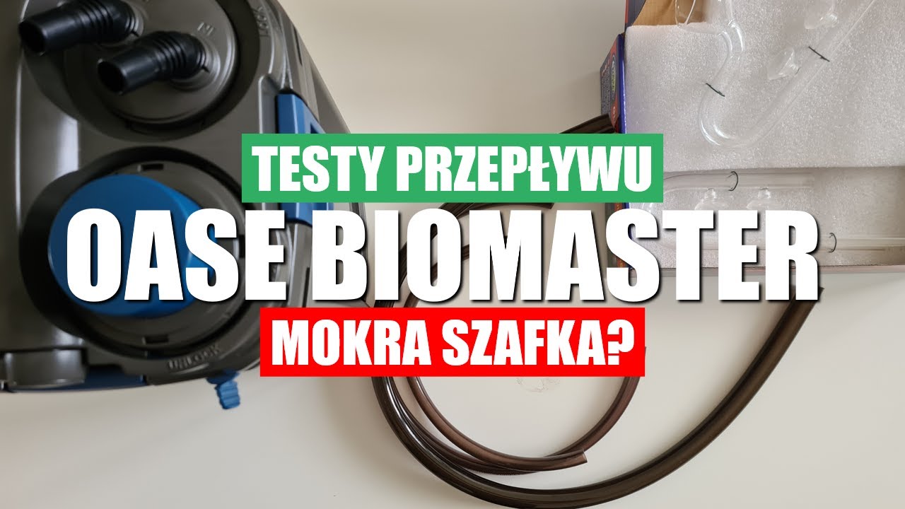 Oase Biomaster - тесты на текучесть и проливается ли вода во время обслуживания?