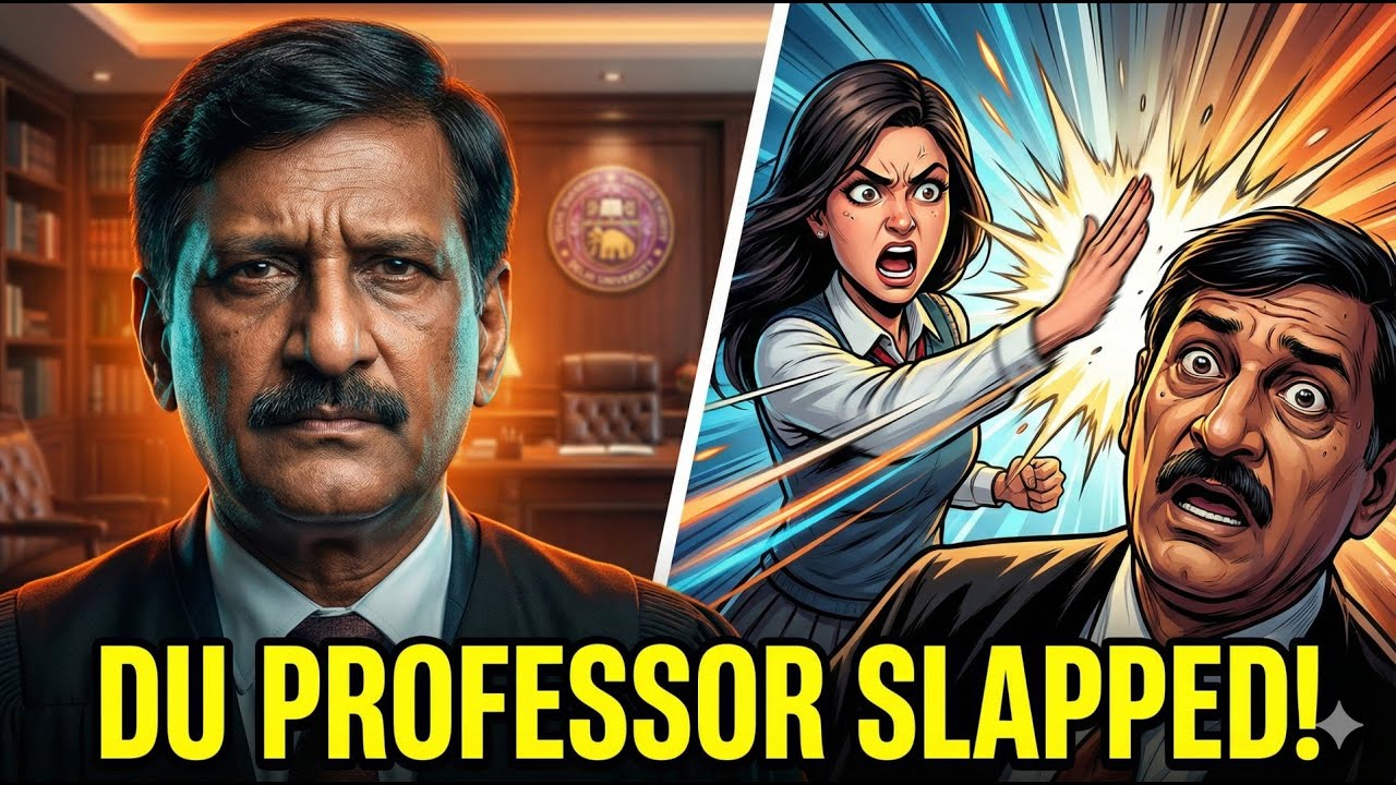Who is Professor Sujit Kumar? The DU professor who got slapped Part 1