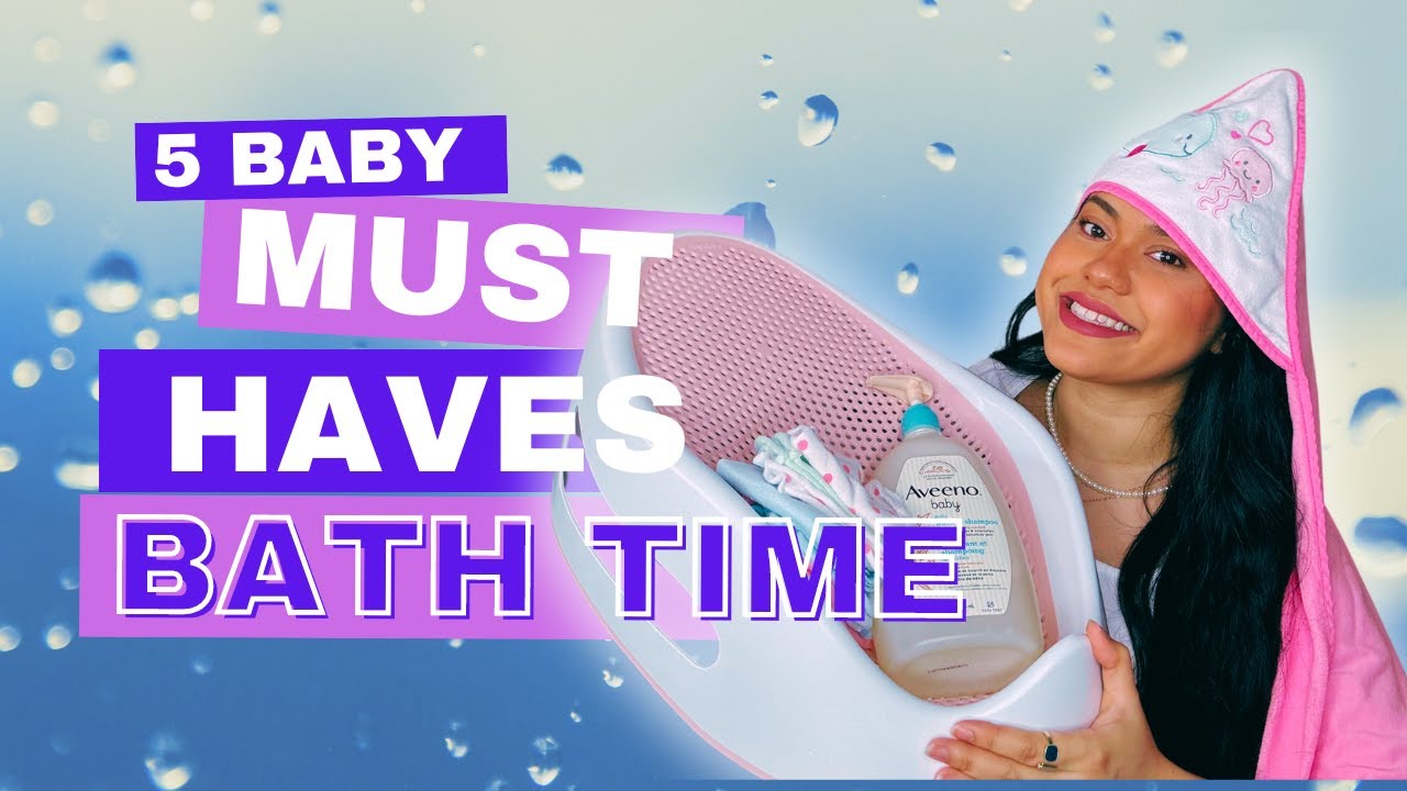 Newborn Baby Bath Essentials 2025 | Affordable Amazon Baby Bath Must Haves for First Time moms!