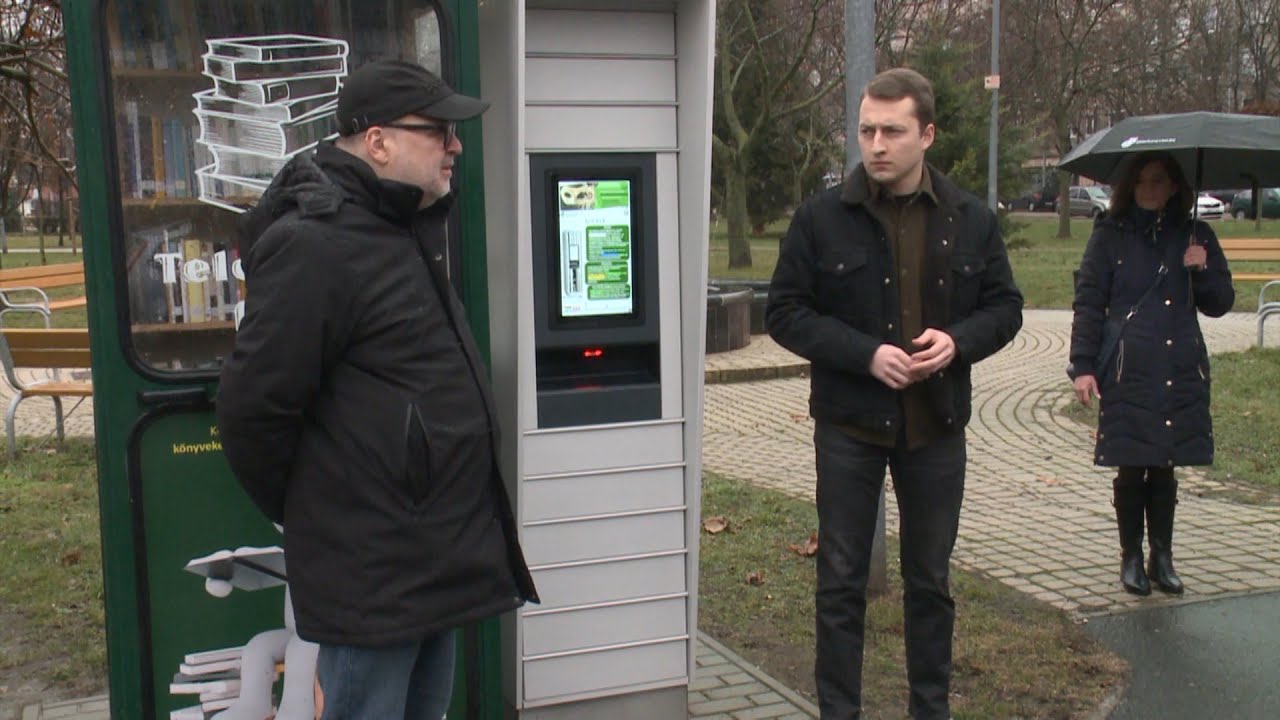 Könyvet automatából már Adyvárosban is