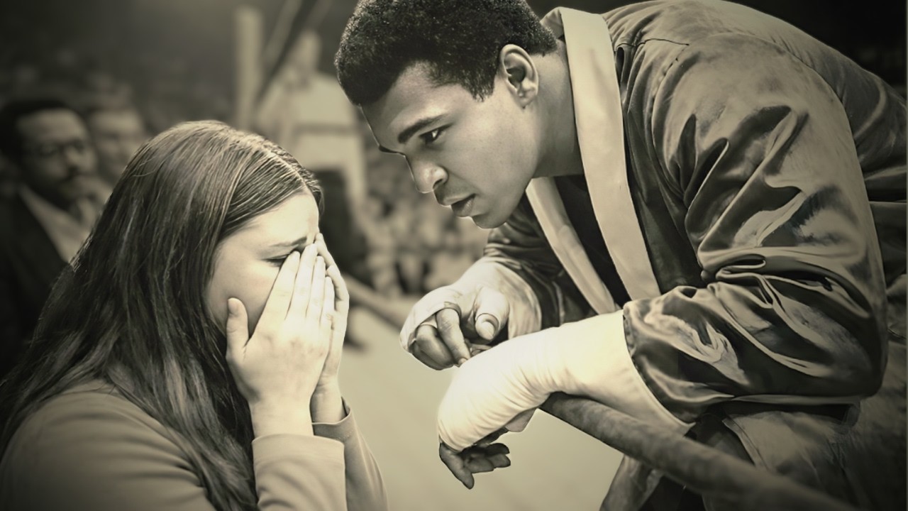 Muhammad Ali arrête le combat en direct… puis tout le stade devient silencieux