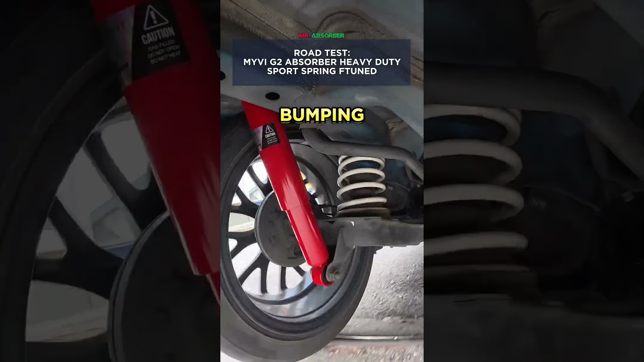 MYVI ICON PAKAI ABSORBER HEAVY DUTY PROEXPERT & SPRING FTUNED ‼️ #mrabsorber