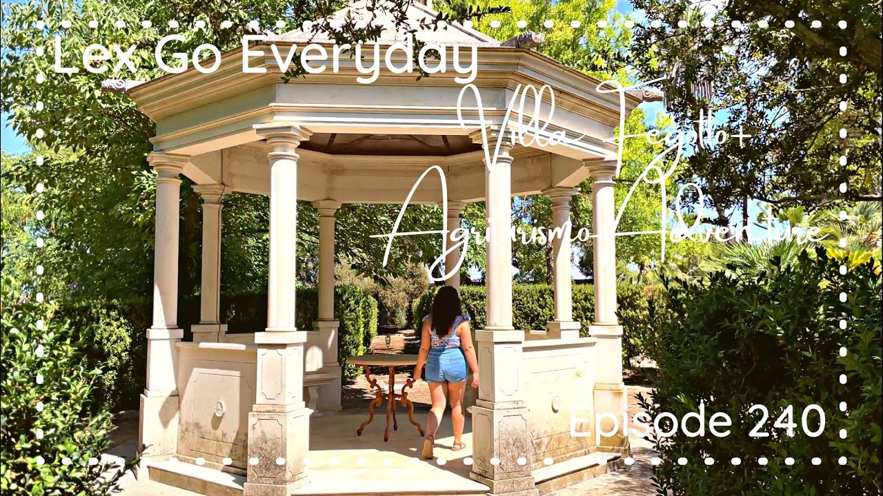 Lex Go Everyday | Episode 240 | Villa Fegotto + Agriturismo Valle di Chiaramonte Adventure