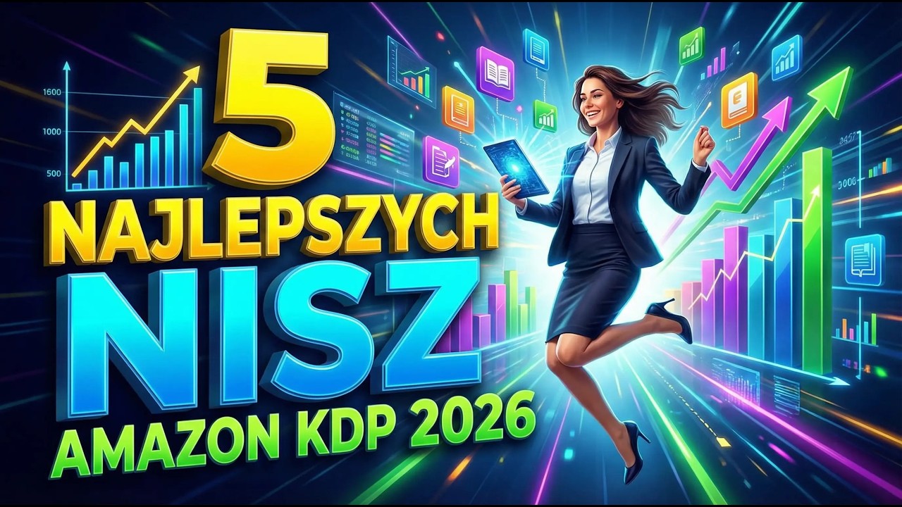 5 Najlepszych Nisz dla Amazon KDP na 2026 rok! 🔥