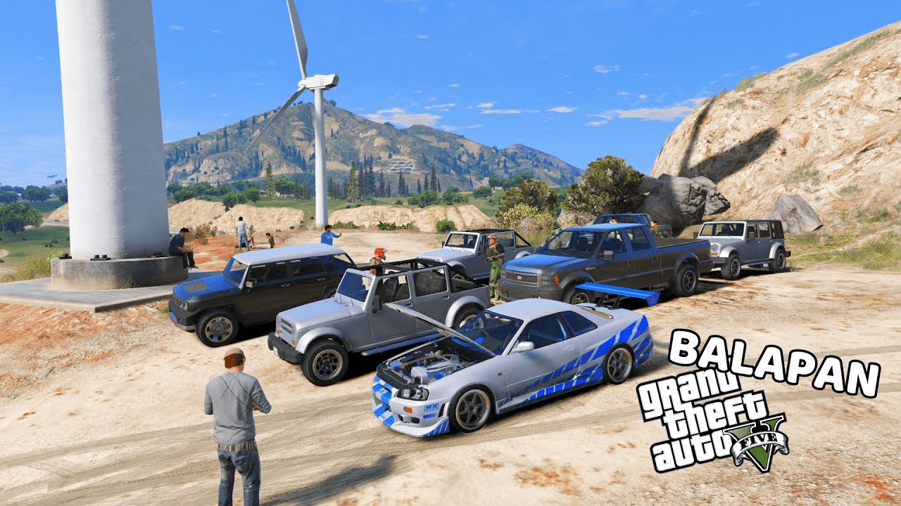 SEMUA BALAPAN YANG ADA DI GTA 5 - GTA 5 MOD