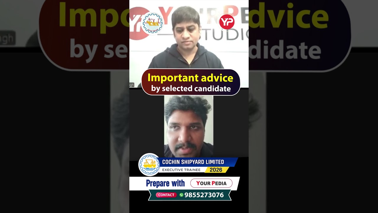 Important advice by selected CSL Candidates