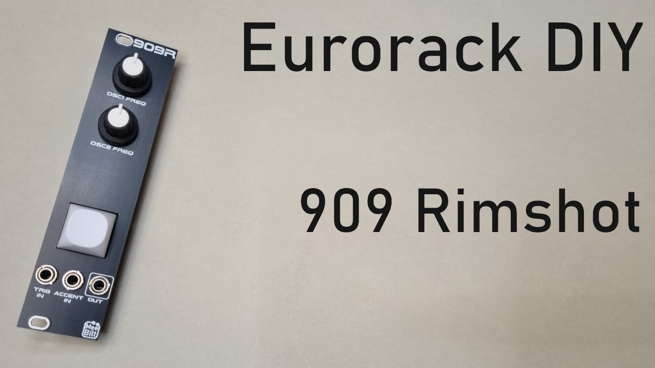 Сборка и демонстрация Eurorack своими руками: 909 Rimshot (Эпизод 7)