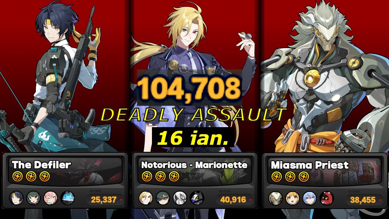 Deadly Assault|HARUMASA|HUGO|BANYUE| Zenless Zone Zero 2.5 16th January