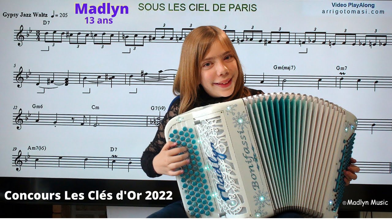 Sous le Ciel de Paris - Madlyn Valse parisienne - Under Paris Skies - Arrangement jazz Arrigo TOMASI