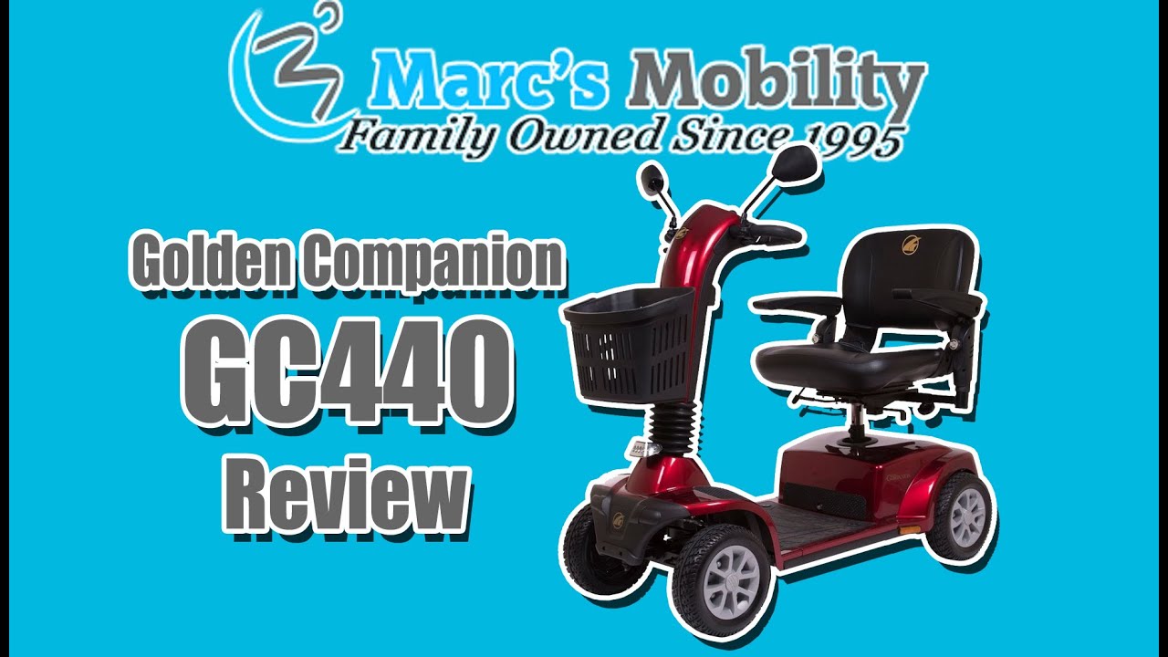 Golden Companion Gc440 - Full size 4 Wheel Scooter - Full Review