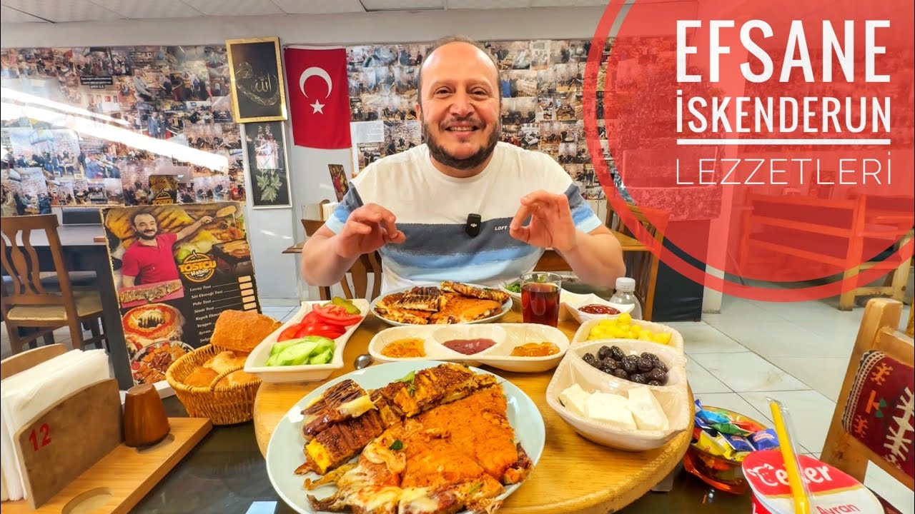 12 SAATTE İSKENDERUN LEZZETLERİ | DENEMENİZ GEREKEN LEZZETLER #reklam 