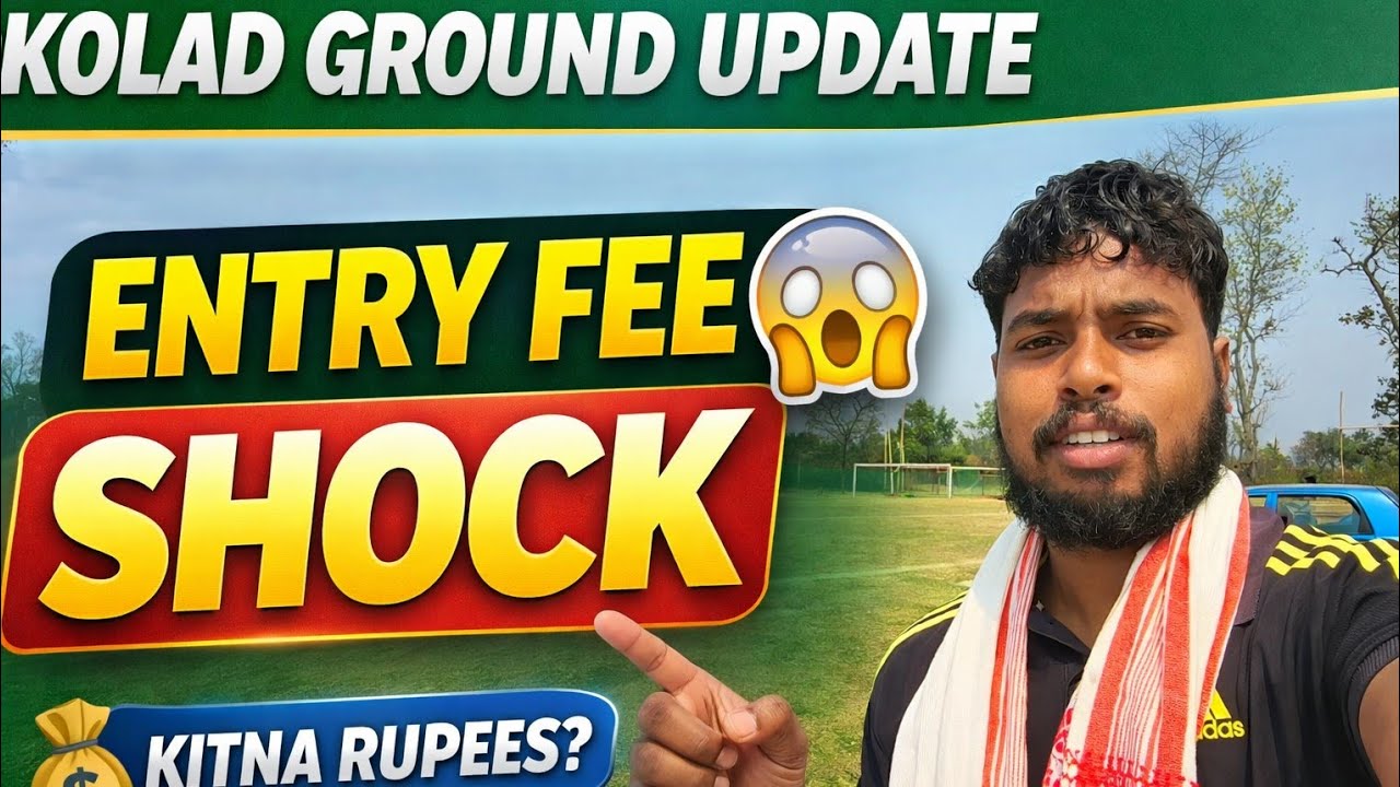 Kolad Ground Update || मैच देखने के लिए लोगों को लेना होगा Entry Fee 😱⚽ @Sukeshsports25 