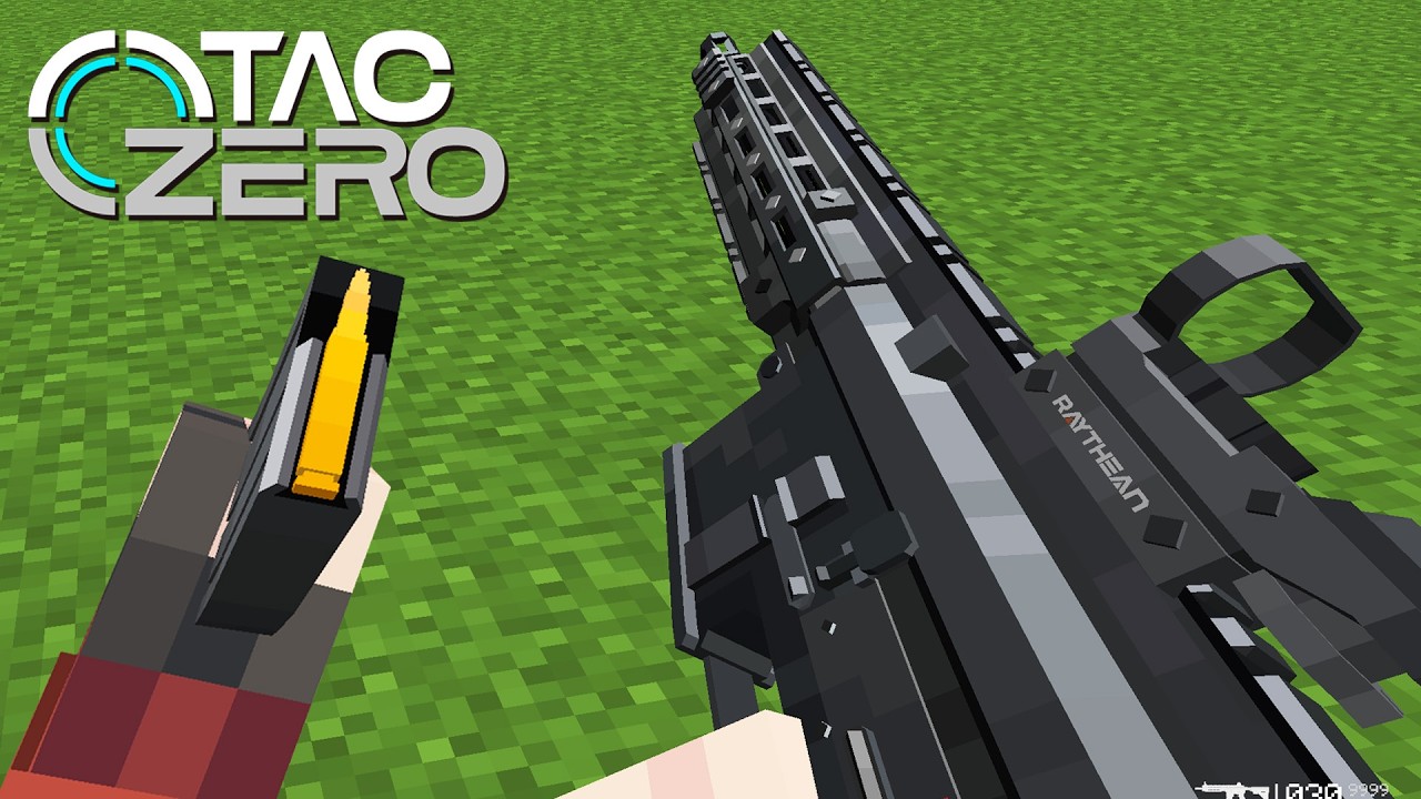 ЛУЧШИЙ МОД НА ОРУЖИЕ В MINECRAFT (TaCZ 1.20.1)