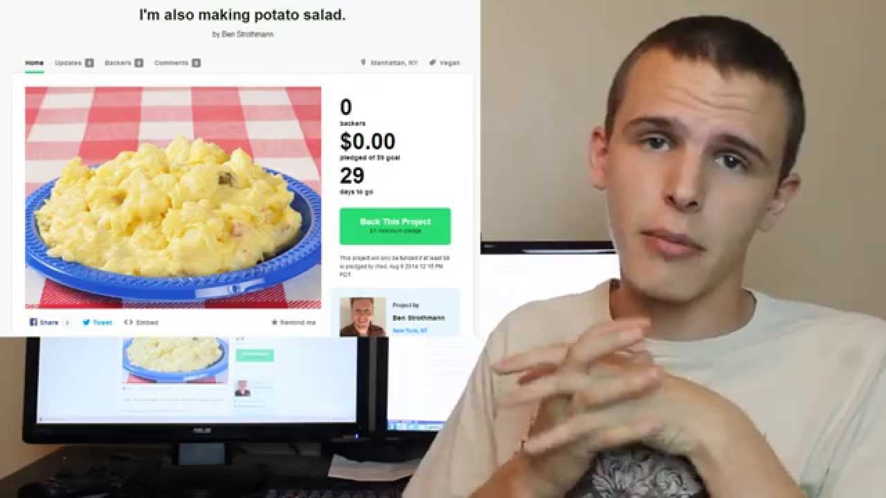 Kickstarter Crap &mdash; картофельный салат и его клоны