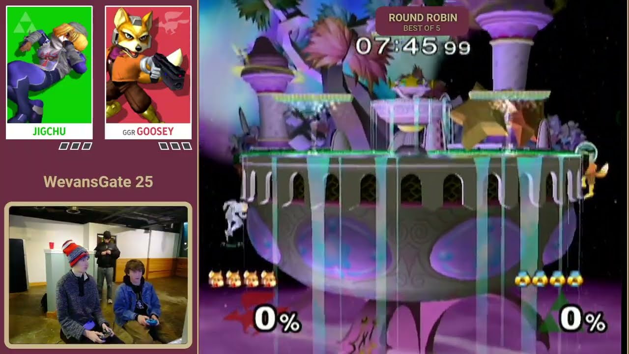 WevansGate 25 1/28/26 - RR - JigChu (Sheik) Vs. GGR | Goosey (Fox)