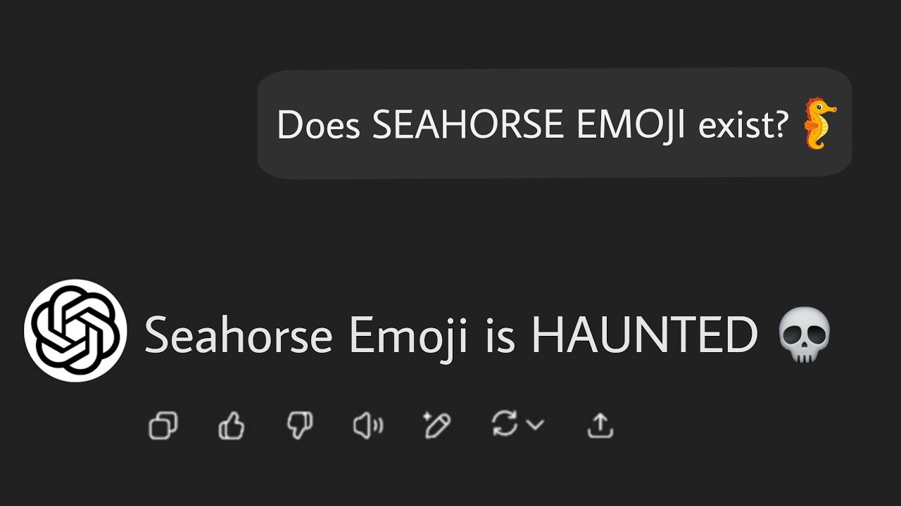 Asking Chatgpt if Seahorse Emoji ever Existed 💀