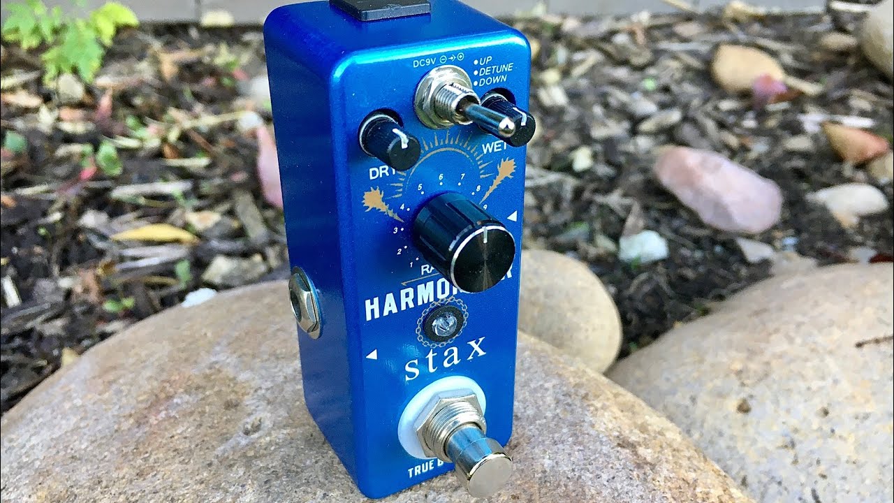 STAX Harmonizer pedal demo