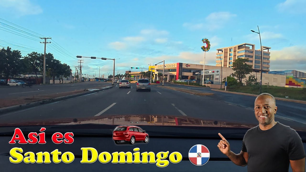 Recorrido por Santo Domingo 🇩🇴 | Charles de Gaulle, Jacobo Majluta y República de Colombia