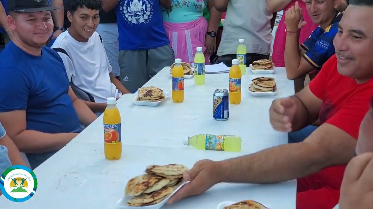 Comelona de pupusas (Fiestas en El Tejar)