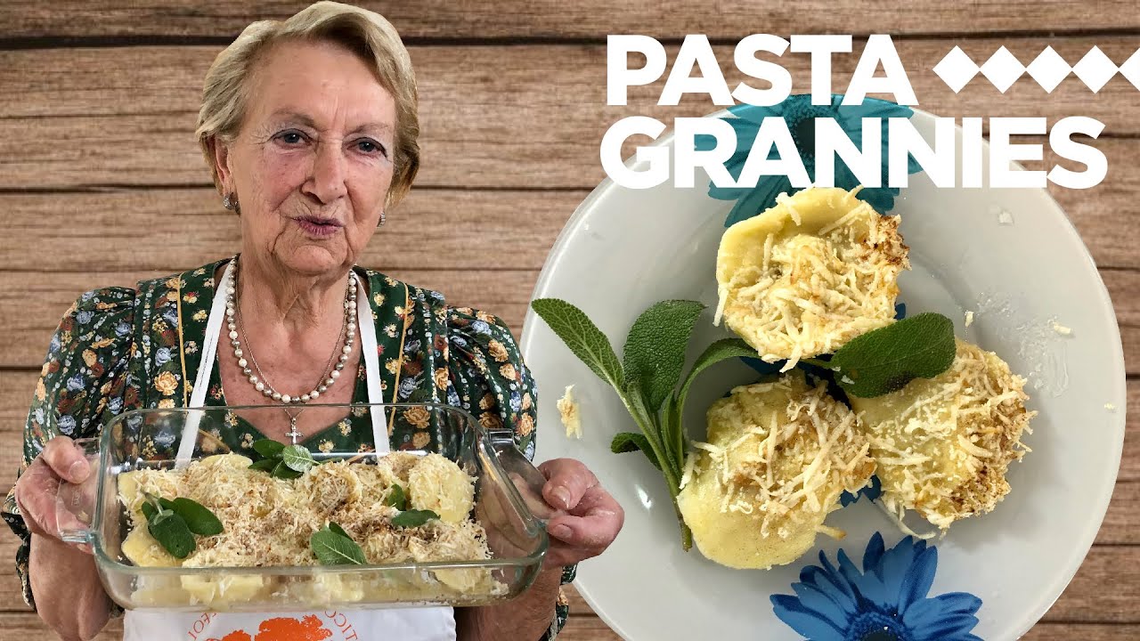 Discover sweet ravioli called cjarsons from Friuli Venezia Giulia! | Pasta Grannies