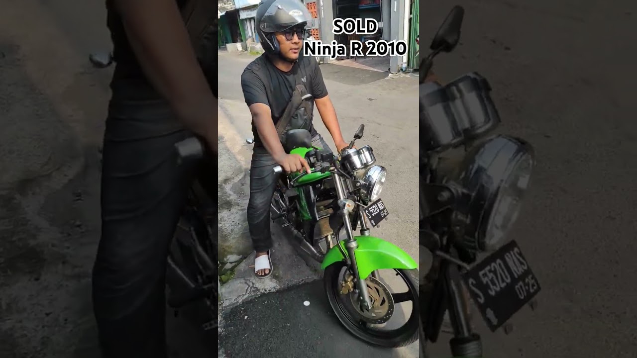 SOLD NINJA R 2010 ke juragan Mojokerto 🚀🚀🔥🔥 #2tak #2takmenolakpunah #2takracing #ninjar