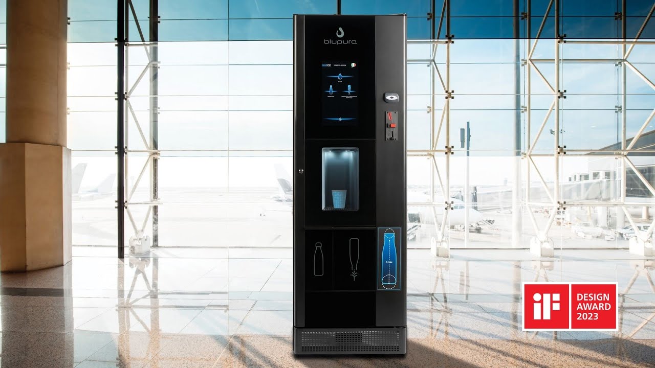 BLU2GO, the water vending machine