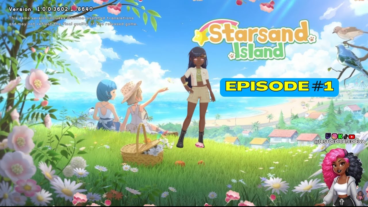 Starsand Island Gameplay Episode #1 #justdedicateddiva #starsandisland