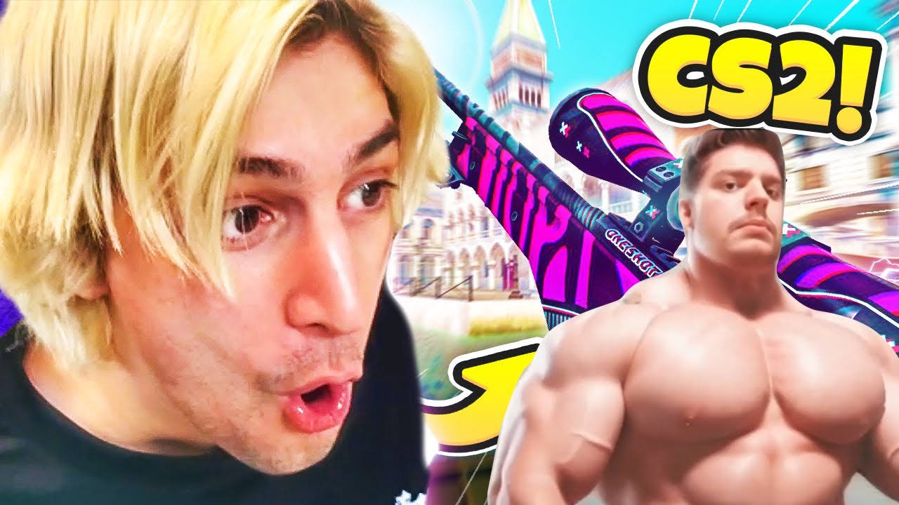 xQc Has A Good Time Playing Counter-Strike 2 with Jesse!