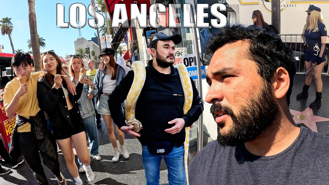 Los Angeles Gezisi (Hollywood Şöhret Yolu) 🇺🇸 ~638