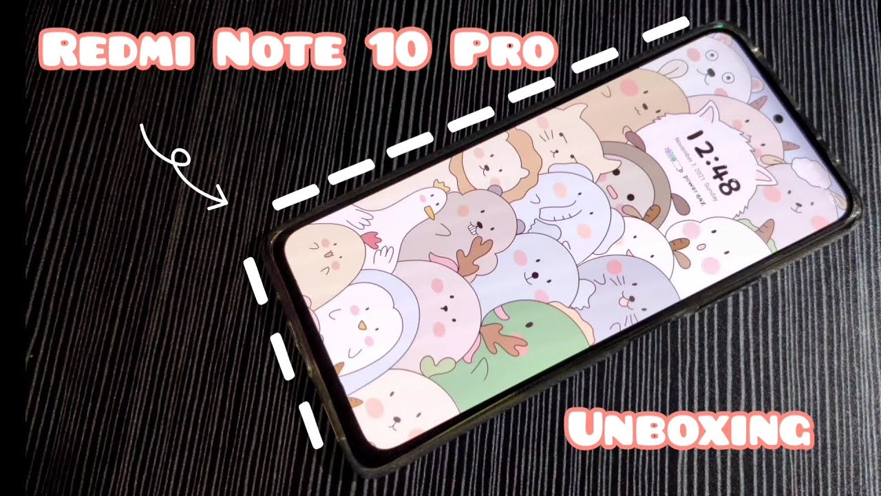 Unboxing Redmi Note 10 Pro (dark nebula) 💜 | Aesthetic + quick camera test! ✨ | Arcane Mon
