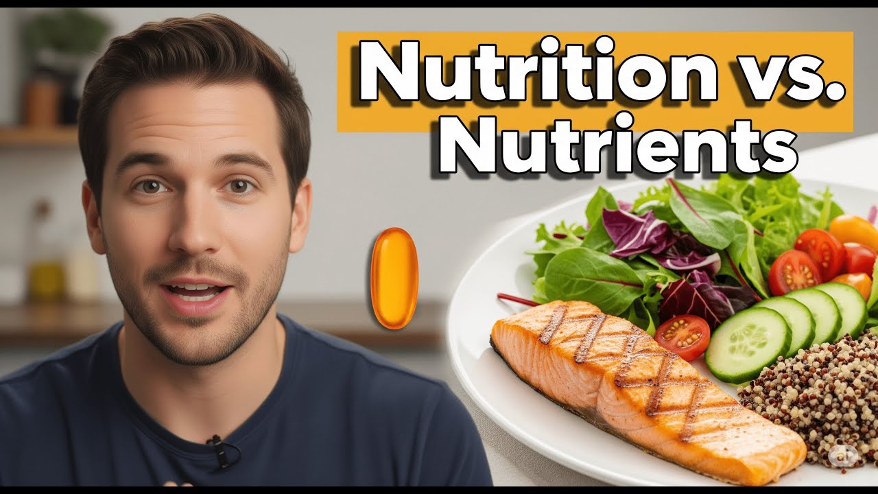 Difference between nutrition and nutrients : Fueling the thriving body #foodandnutrition