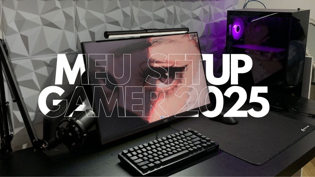 Meu SETUP GAMER DOS SONHOS 2025 - JUNHO + Unboxing