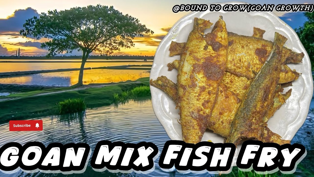 Goan Mix Fish Fry Recipe| Delicious and Flavourful Fish Fry| #goanfish #goanrecipe #goanfood 