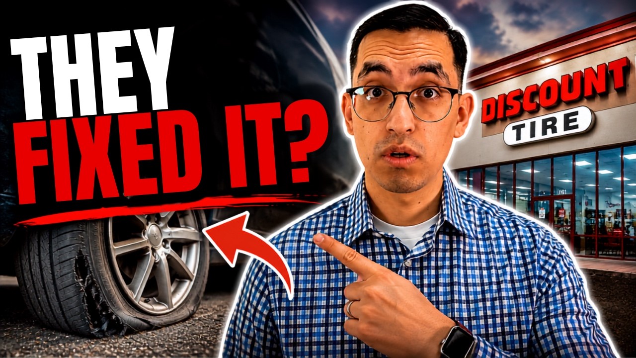 Flat Tire Emergency! My Real Experience at Discount Tire