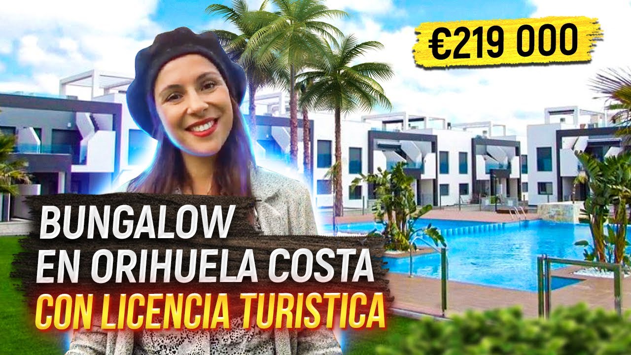 Bungalow en La Zenia Orihuela Costa. Venta de viviendas en Costa Blanca