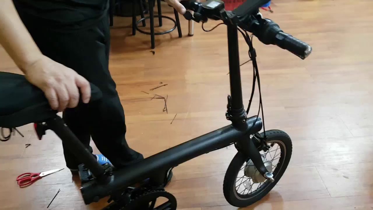 Xiaomi QiCycle-EF1 Folding eBike, Thumb Throttle (acelerador,accelerator,DIY,mod,TMM)