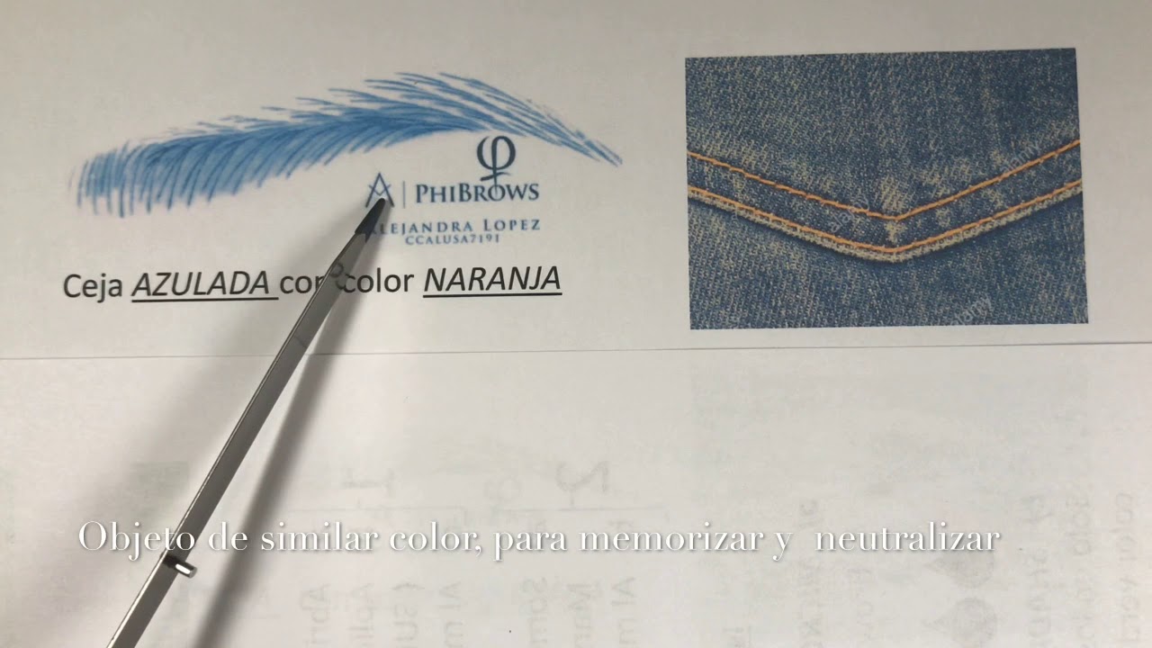 Neutralizar y Corregir Cejas