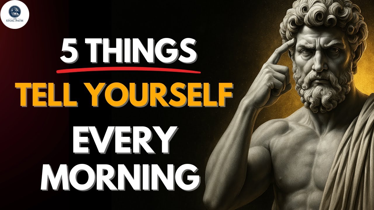5 Things to Tell Yourself Every Morning | A Stoic Blueprint for Inner Strength